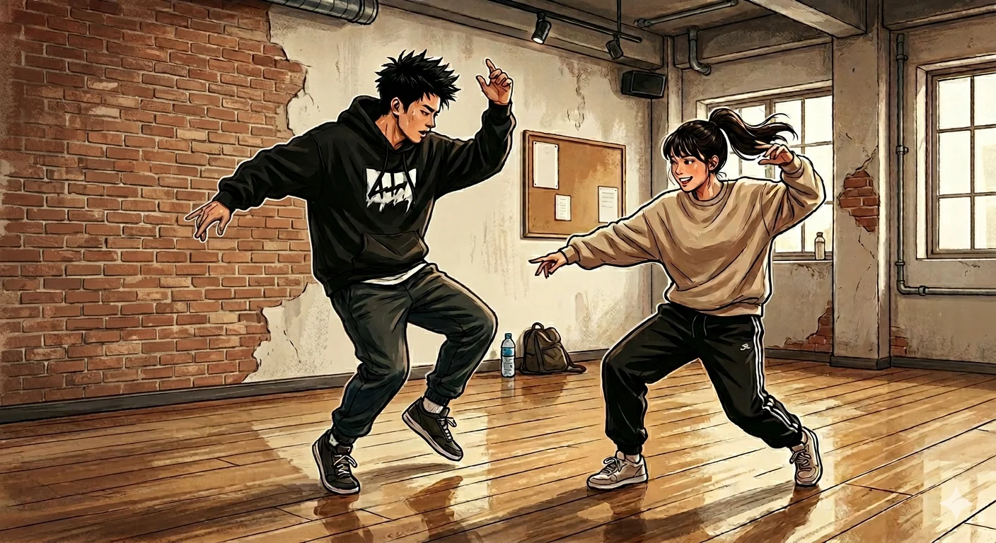 【HIPHOP】カッコいい体の使い方を明石駅徒歩1分のマンツーマンレッスンで習得！