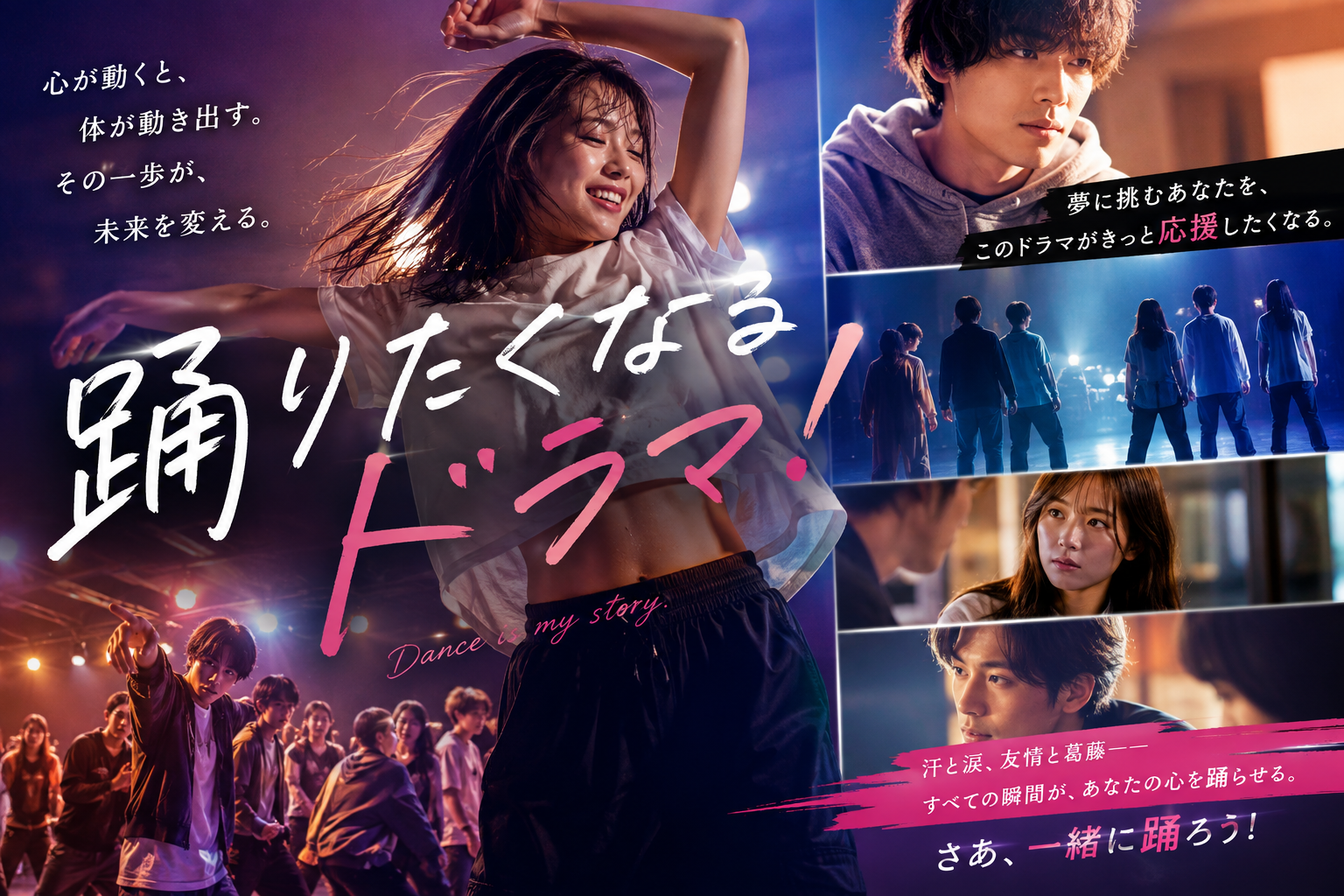 踊りたくなるドラマはこれ！【名古屋のダンスレッスンならナユタス名古屋栄校】