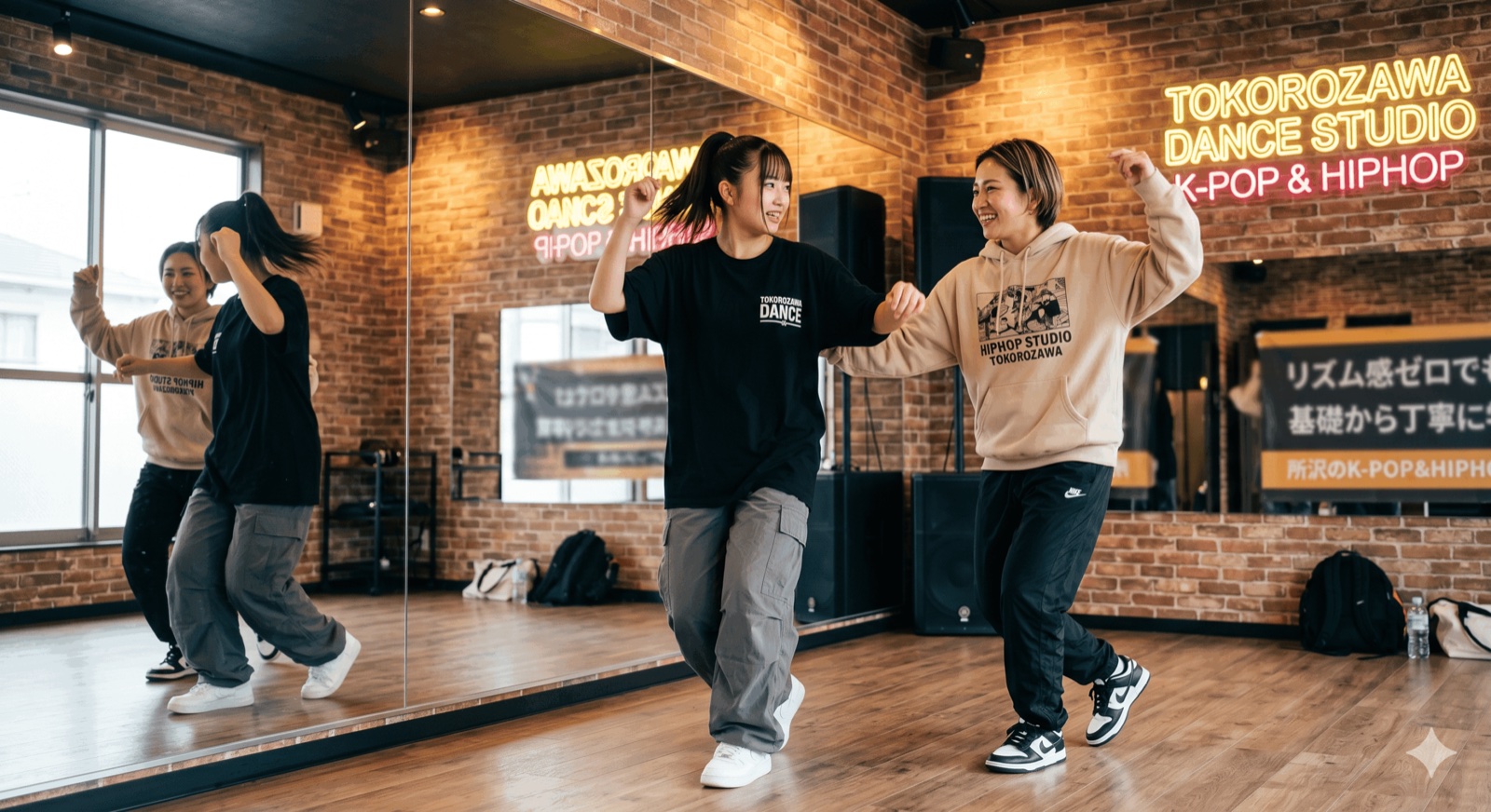 リズム感ゼロでも大丈夫！基礎から丁寧に学べる所沢のK-POP＆HIPHOP入門