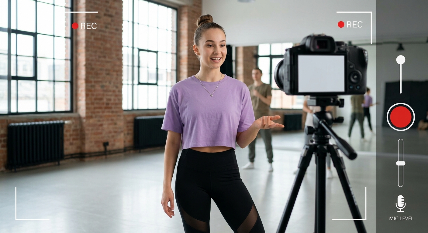 ダンスレッスン、何を着ていけばいい？初心者でも浮かない＆SNSで「動画映え」するおすすめコーデ完全ガイド✨💃