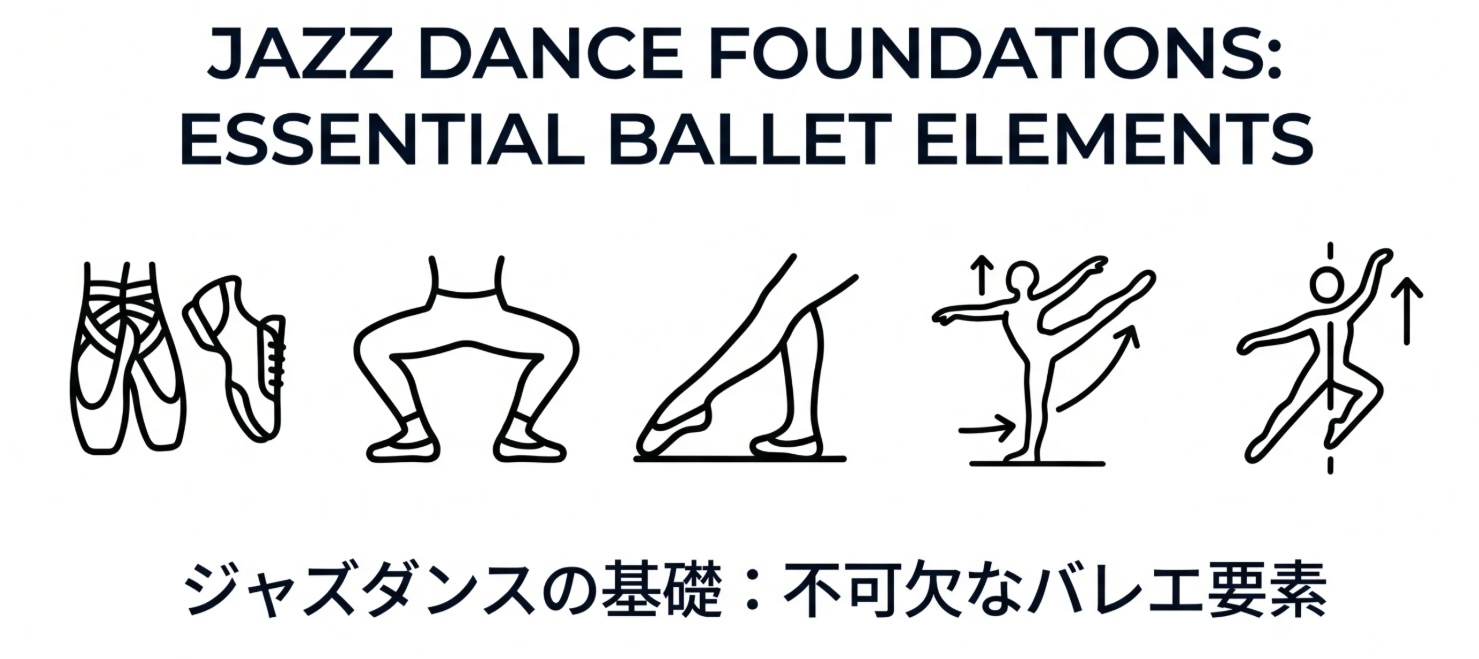 [ナユタス経堂]ジャズダンスに絶対必要なバレエ基礎