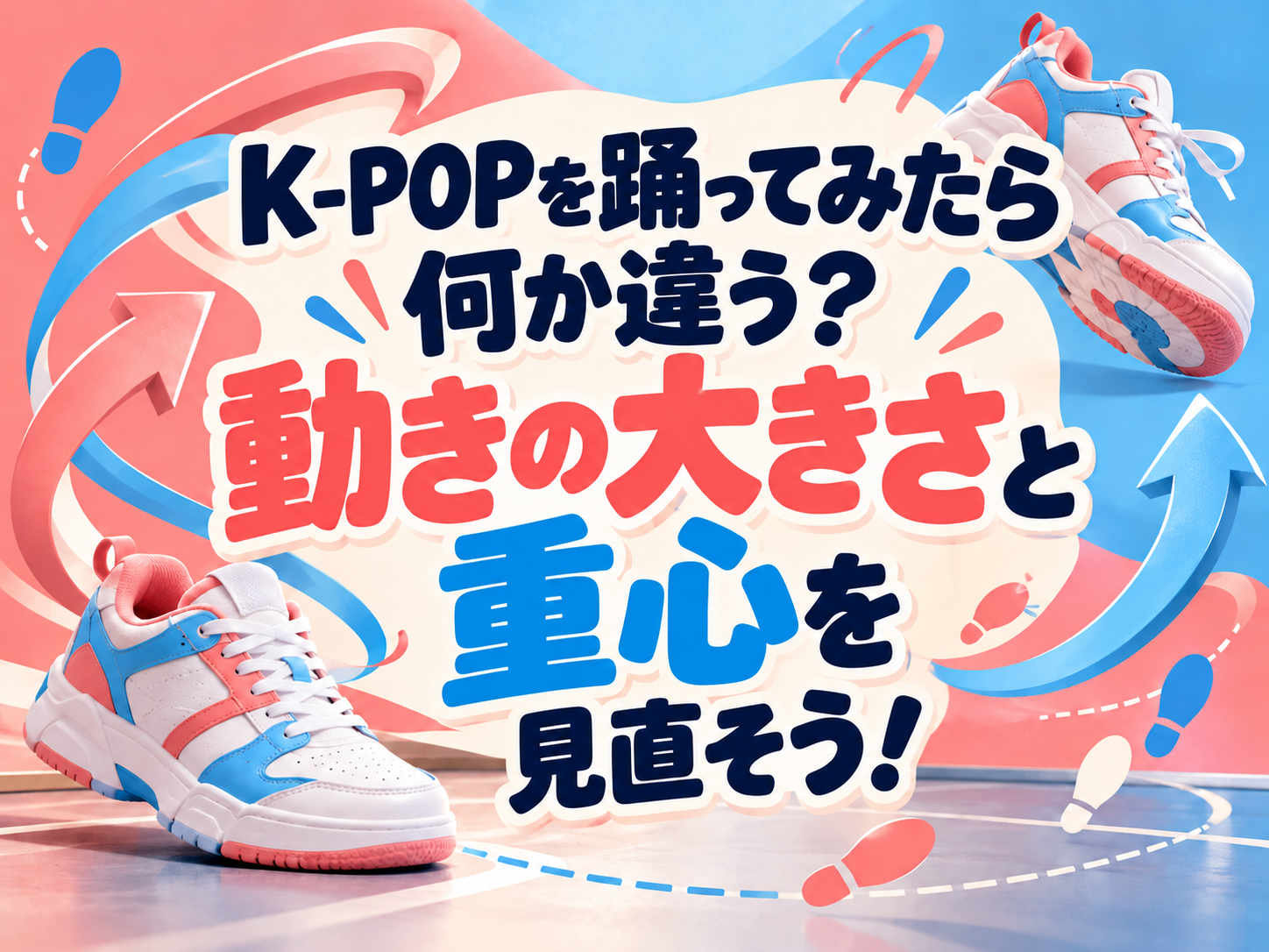 K-POPを踊ってみたら何か違う？動きの大きさと重心を見直そう！｜NAYUTAS恵比寿校