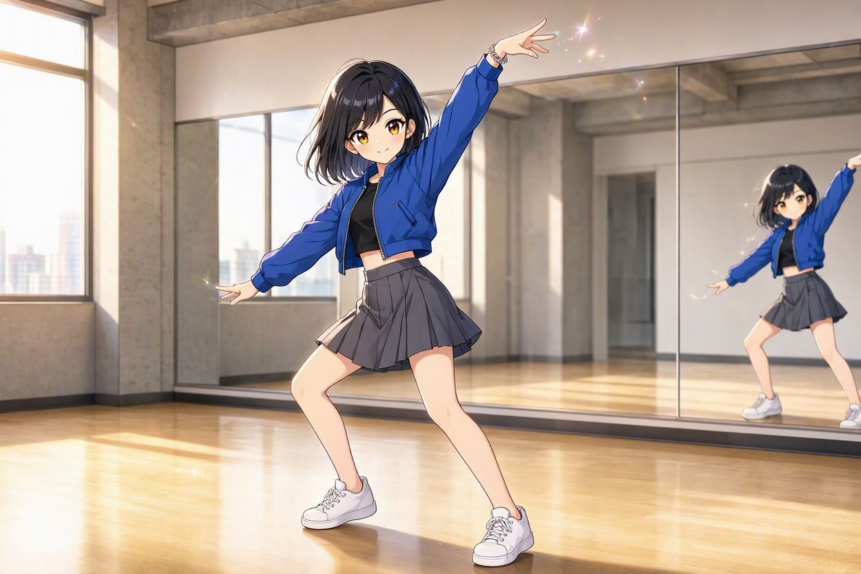 重みのあるシルエットを作る！ステップの基本