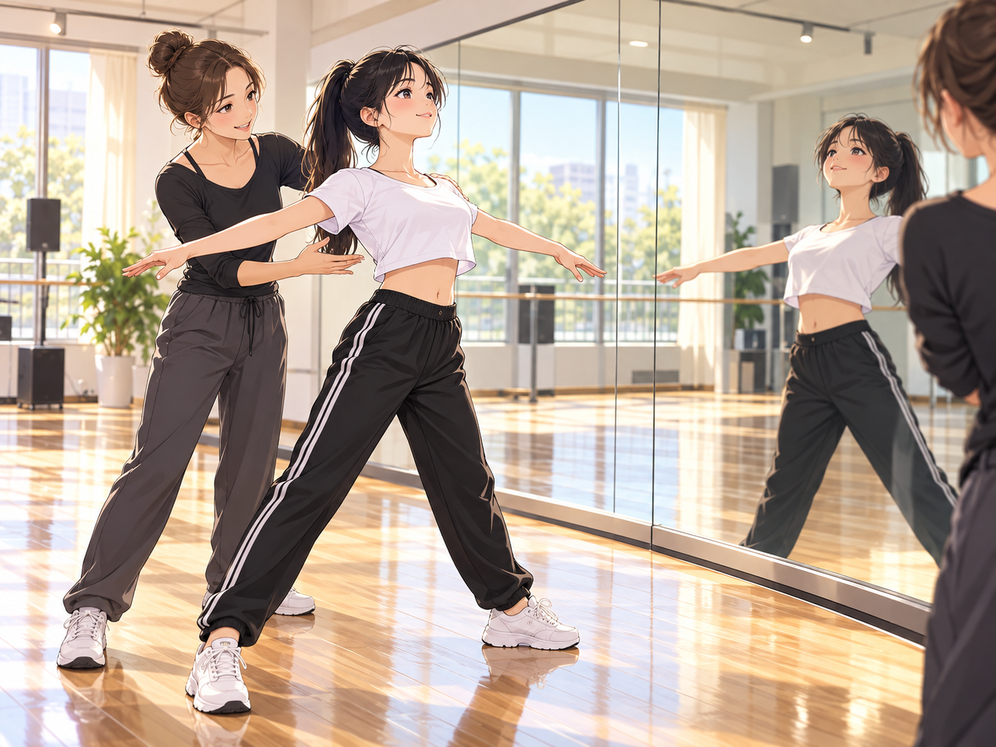 ダンス中の目線が下がる人へ｜目線の目標を前方に作る