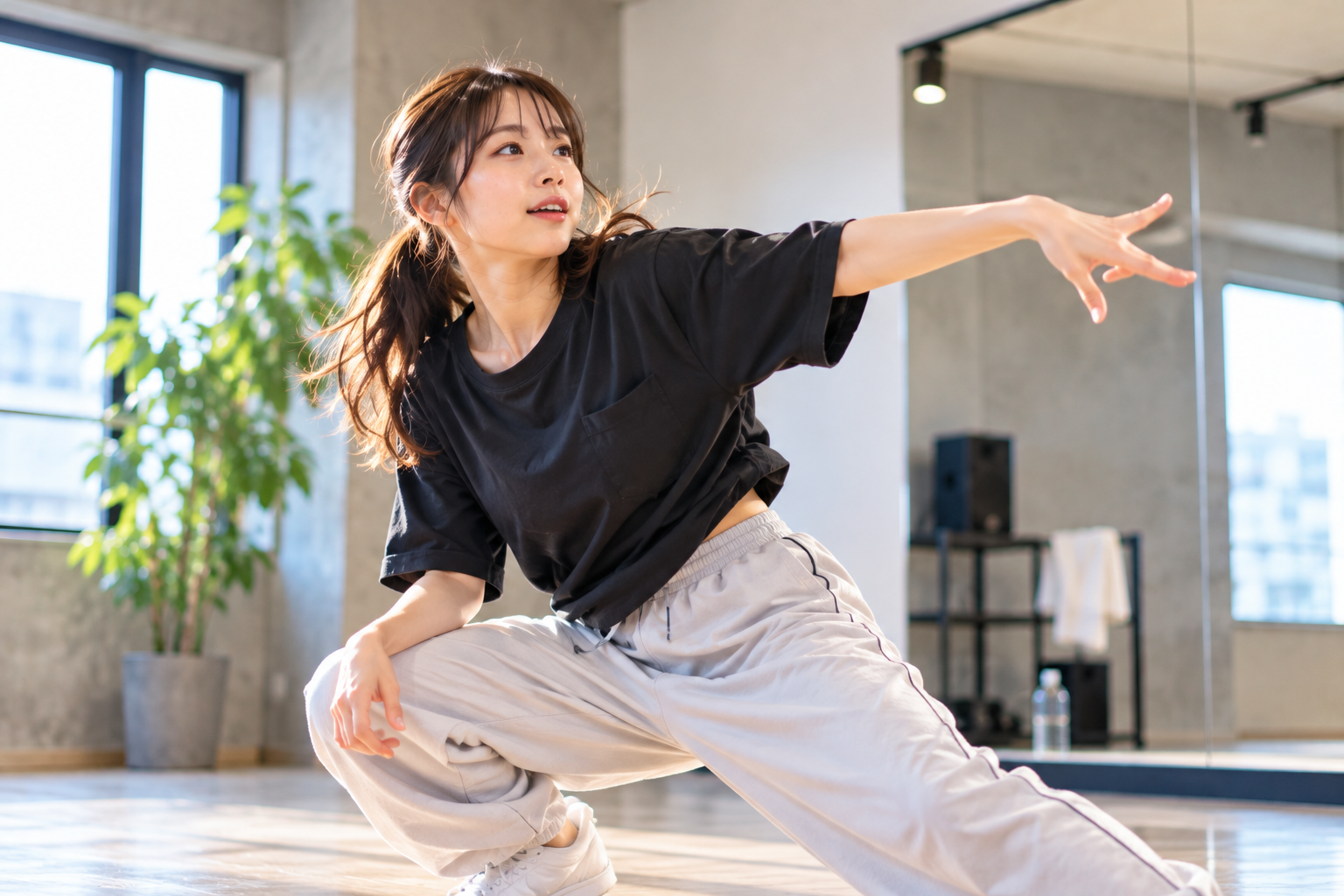 ダンス中の目線が下がる人へ|顔だけでなく胸の向きも合わせる