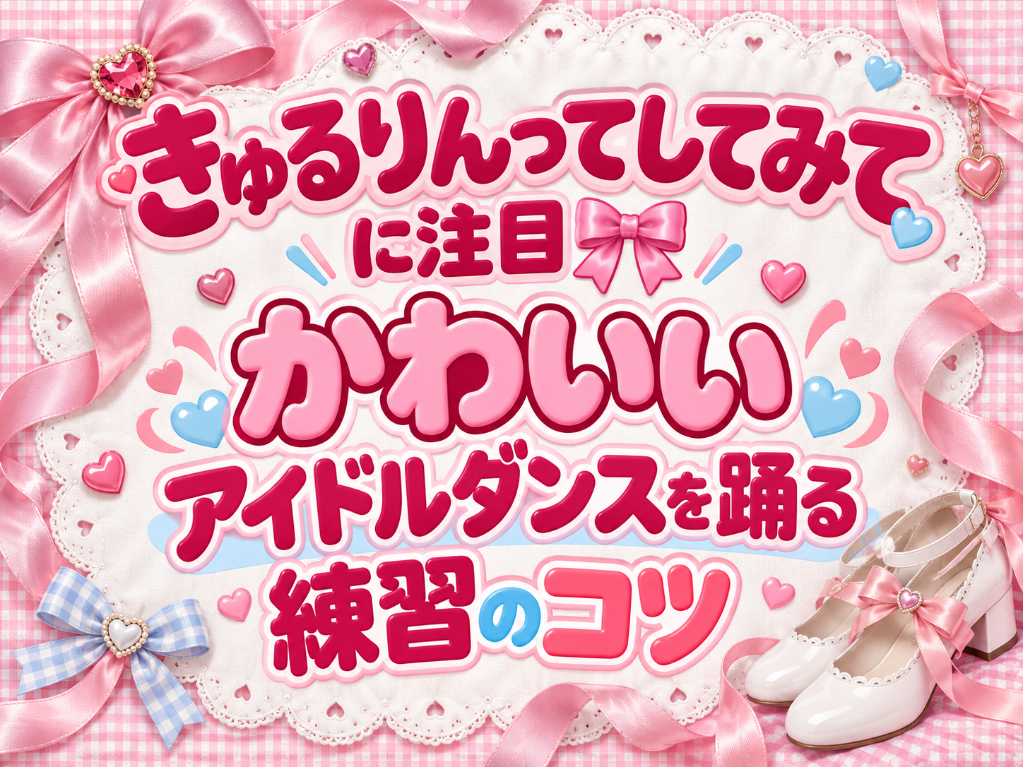 きゅるりんってしてみてに注目🎀かわいいアイドルダンスを踊る練習のコツ｜NAYUTAS武蔵小杉校